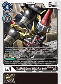 SkullKnightmon: Mighty Axe Mode (BT10-061 C) [Xros Encounter]