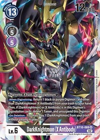 DarkKnightmon (X Antibody) (BT10-069 SR) [Xros Encounter]
