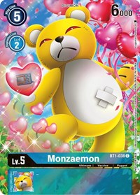 Monzaemon (25th Special Memorial Pack) (BT1-038 C) [Release Special Booster 1.0]