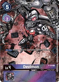 Devimon - P-018 (25th Special Memorial Pack) (P-018 P) [Digimon Promotion Cards]