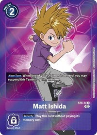 Matt Ishida (Alternate Art) (ST6-14 R) [Starter Deck 13: Ragnaloardmon]