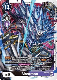 Blastmon (BT10-070 U) [Xros Encounter]