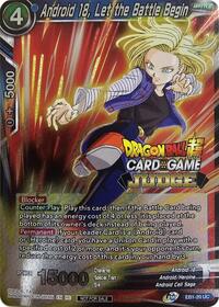 Android 18, Let the Battle Begin (Judge Pack Vol.12) (EB1-20) [Tournament Promotion Cards]