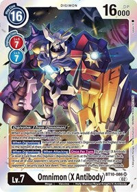 Omnimon (X Antibody) (BT10-086 SR) [Xros Encounter]