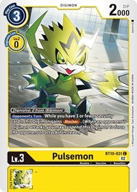 Pulsemon (BT10-031 C) [Xros Encounter]