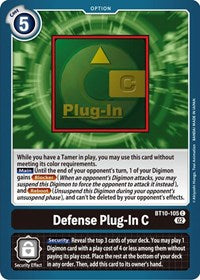 Defense Plug-In C (BT10-105 C) [Xros Encounter]