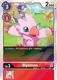 Biyomon - BT2-010 (ST-11 Special Entry Pack) (BT2-010 C) [Release Special Booster 1.0]