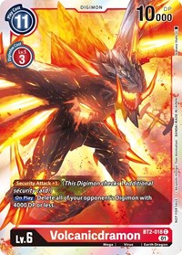 Volcanicdramon (ST-11 Special Entry Pack) (BT2-018 C) [Release Special Booster 1.0]