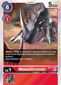 Monochromon (ST-11 Special Entry Pack) (BT5-012 C) [Battle of Omni]
