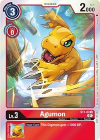 Agumon - ST1-03 (ST-11 Special Entry Pack) (ST1-03 U) [Starter Deck 01: Gaia Red]