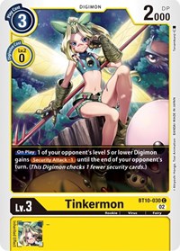 Tinkermon (BT10-030 C) [Xros Encounter]