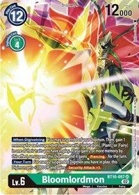Bloomlordmon (BT10-057 SR) [Xros Encounter]