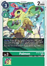 Palmon (BT10-046 U) [Xros Encounter]