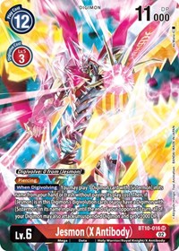 Jesmon (X Antibody) (Alternate Art) (BT10-016 SR) [Xros Encounter]