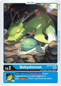 Bebydomon (BT10-002 U) [Xros Encounter]