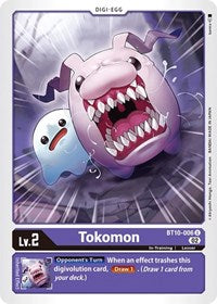 Tokomon (BT10-006 U) [Xros Encounter]