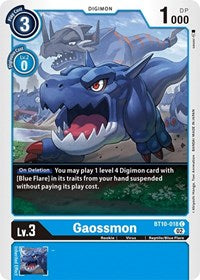 Gaossmon (BT10-018 C) [Xros Encounter]