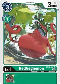 RedVegiemon (BT10-047 C) [Xros Encounter]