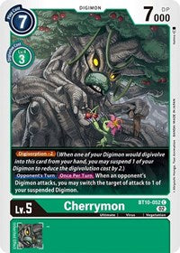 Cherrymon (BT10-052 C) [Xros Encounter]