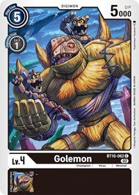 Golemon (BT10-062 C) [Xros Encounter]