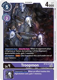 Troopmon (BT10-076 C) [Xros Encounter]