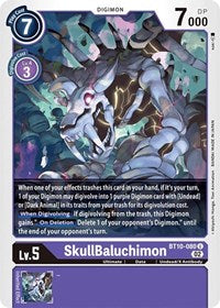 SkullBaluchimon (BT10-080 U) [Xros Encounter]
