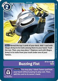 Buzzing Fist (BT10-107 C) [Xros Encounter]