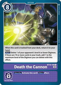 Death the Cannon (BT10-108 U) [Xros Encounter]