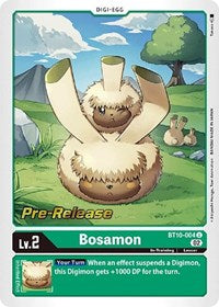 Bosamon (BT10-004 U) [Xros Encounter Pre-Release Cards]