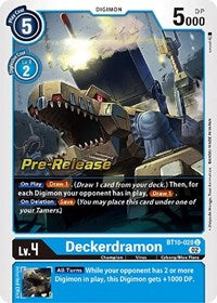Deckerdramon (BT10-020 U) [Xros Encounter Pre-Release Cards]