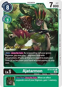 Ajatarmon (BT10-053 U) [Xros Encounter Pre-Release Cards]