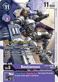 Beelzemon (BT10-082 U) [Xros Encounter Pre-Release Cards]