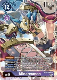 Minervamon (Alternate Art) (BT10-083 SR) [Xros Encounter]