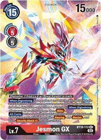 Jesmon GX (Alternate Art) (BT10-112 SEC) [Xros Encounter]