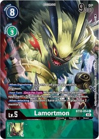 Lamortmon (Alternate Art) (BT10-054 R) [Xros Encounter]