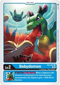 Bebydomon (EX3-001 U) [Draconic Roar]
