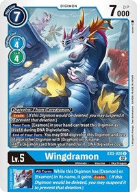 Wingdramon (EX3-020 U) [Draconic Roar]