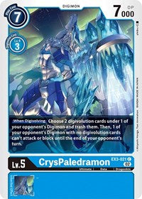 CrysPaledramon (EX3-021 C) [Draconic Roar]
