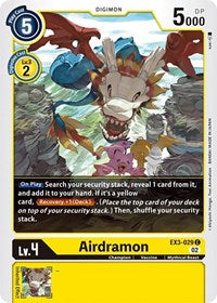 Airdramon (EX3-029 C) [Draconic Roar]