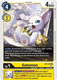 Gatomon (EX3-030 C) [Draconic Roar]