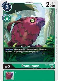 Pomumon (EX3-038 U) [Draconic Roar]