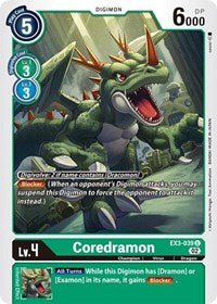 Coredramon - EX3-039 (EX3-039 U) [Draconic Roar]
