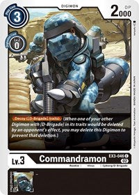 Commandramon (EX3-046 C) [Draconic Roar]