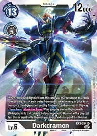 Darkdramon (EX3-054 SR) [Draconic Roar]