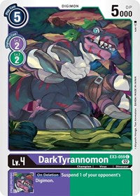 DarkTyrannomon (EX3-059 C) [Draconic Roar]