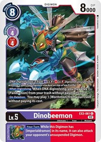 Dinobeemon (EX3-061 U) [Draconic Roar]
