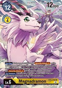Magnadramon (Alternate Art) (EX3-036 R) [Draconic Roar]