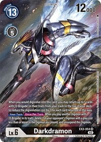 Darkdramon (Alternate Art) (EX3-054 SR) [Draconic Roar]