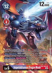Imperialdramon: Dragon Mode (Alternate Art) (EX3-063 SR) [Draconic Roar]