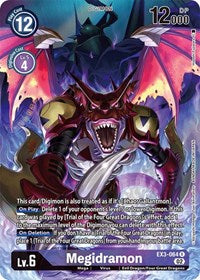 Megidramon (Alternate Art) (EX3-064 R) [Draconic Roar]